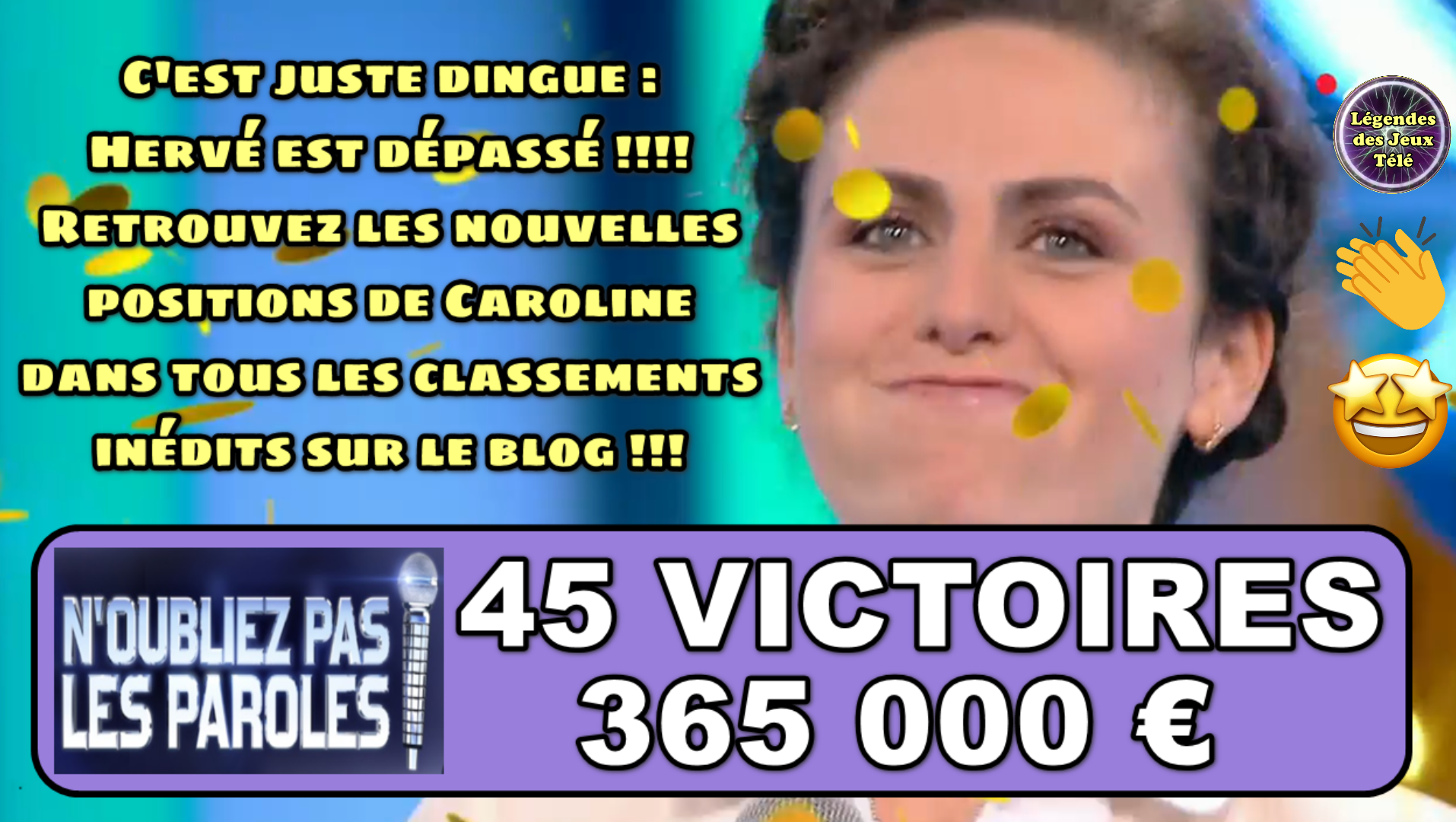 Dingue : Caroline dépasse Hervé, plusieurs TOP 10 et TOP 5 sont atteints… Découvrez tout ça en détail !!!